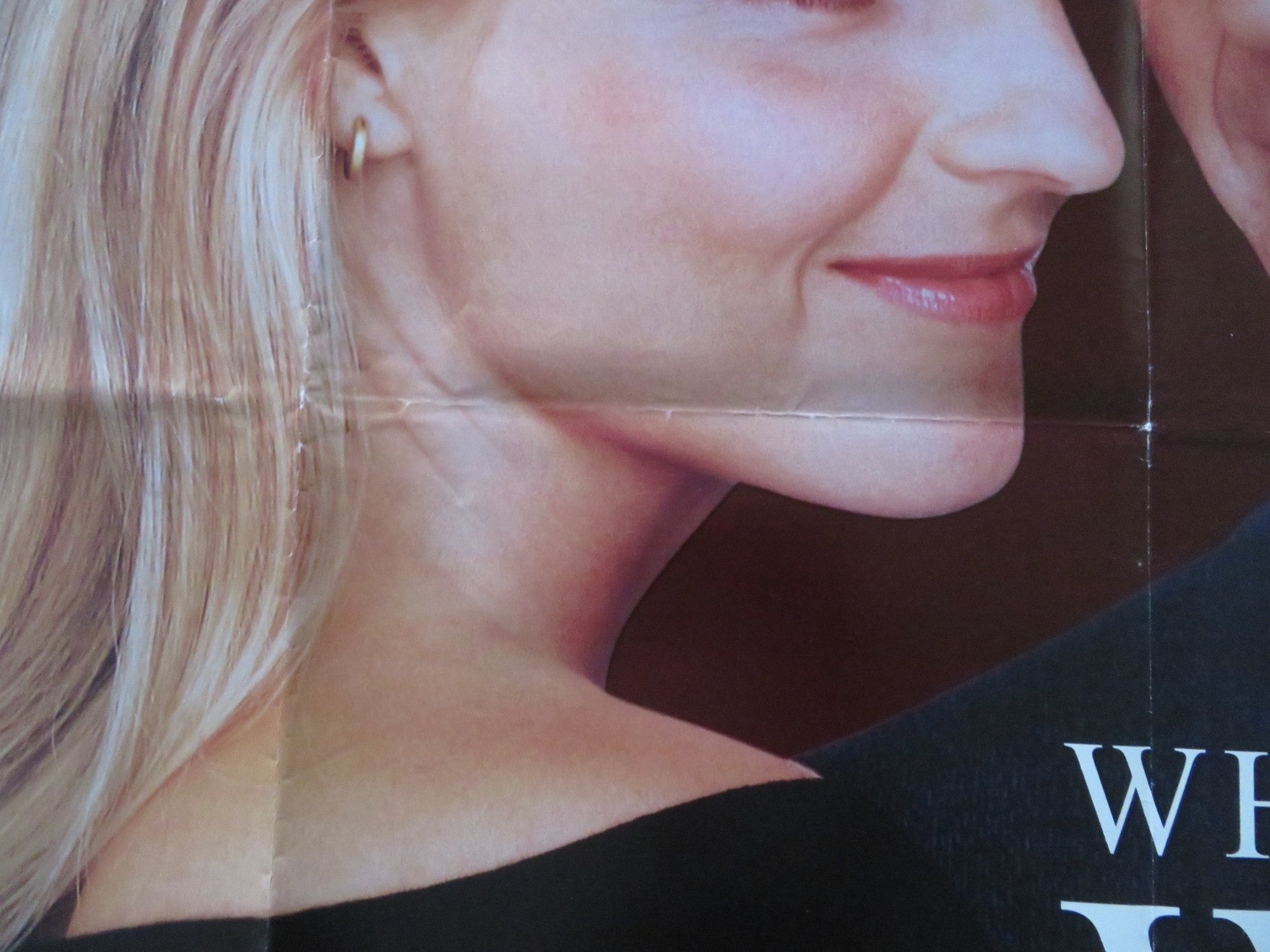 WHAT WOMEN WANT - B UK QUAD ROLLED POSTER MEL GIBSON HELEN HUNT 2000 Rendezvous Cinema Movie posters