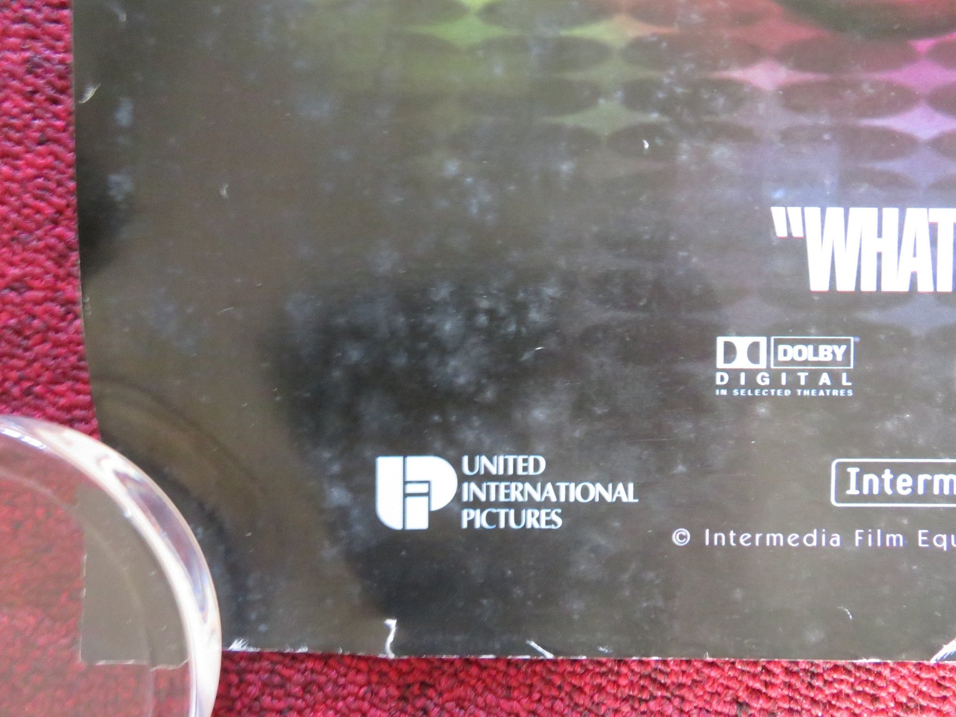 WHATEVER HAPPENED TO HAROLD SMITH? UK QUAD ROLLED POSTER COURTENAY FRY 1999 Rendezvous Cinema Movie posters