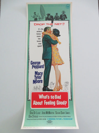 What's So Bad About Feeling Good? US Insert Poster George Peppard 1968 Movie posters