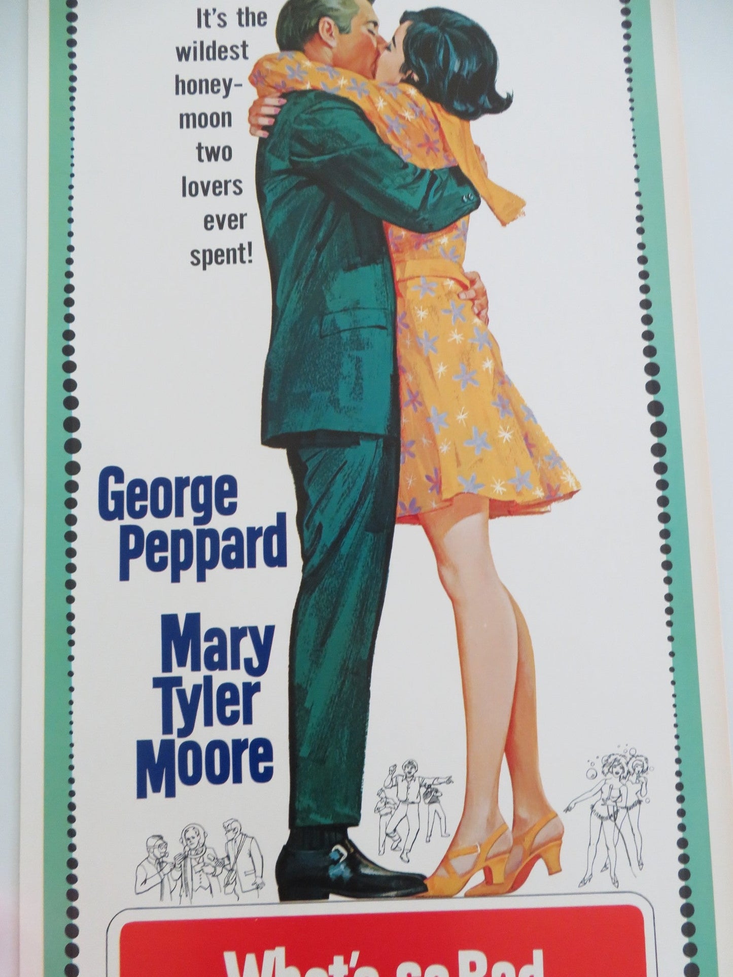 What's So Bad About Feeling Good? US Insert Poster George Peppard 1968 Movie posters