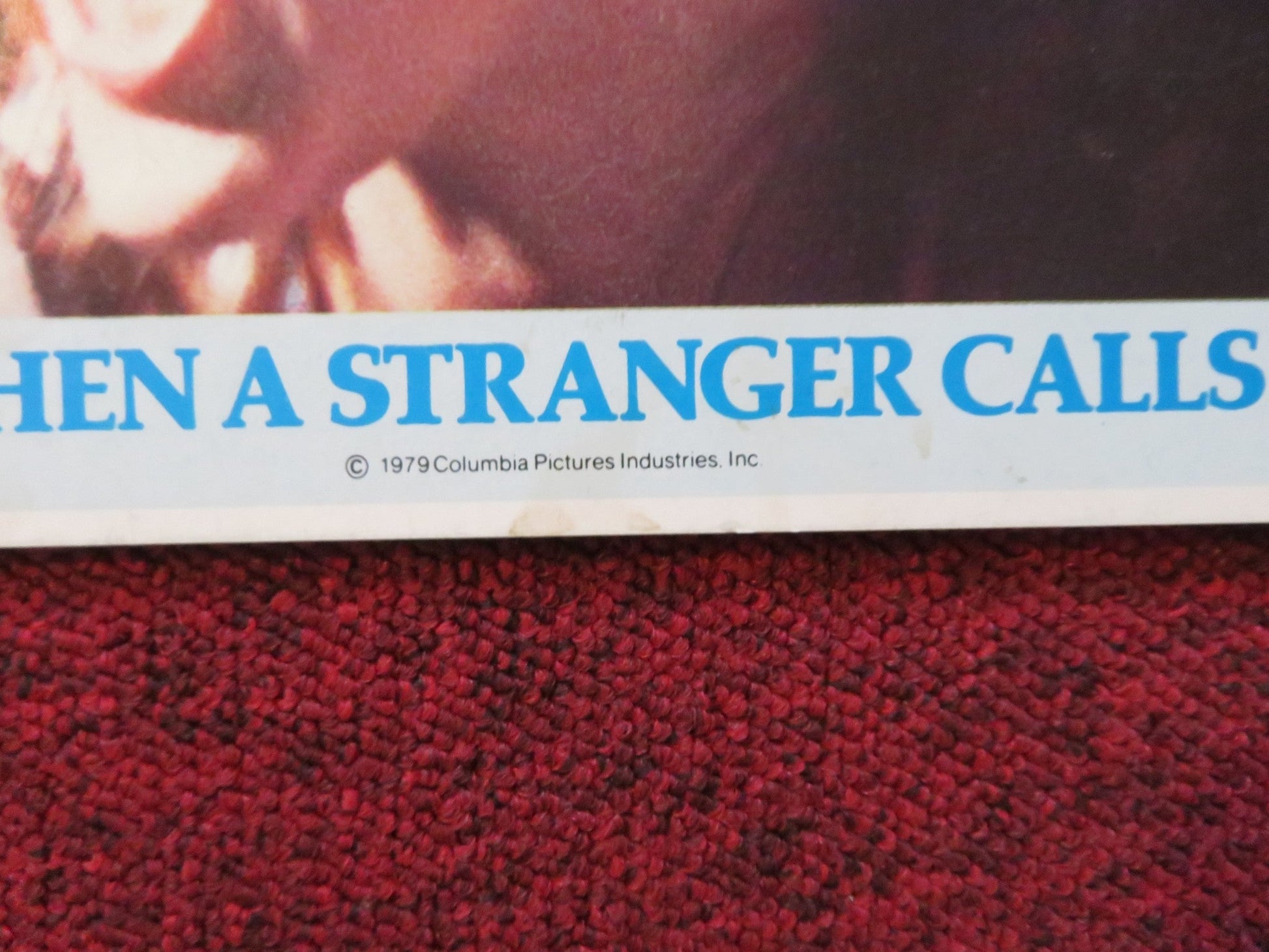 WHEN A STRANGER CALLS - 7 LOBBY CARD CAROL KANE RUTANYA ALDA 1979 Rendezvous Cinema Movie posters