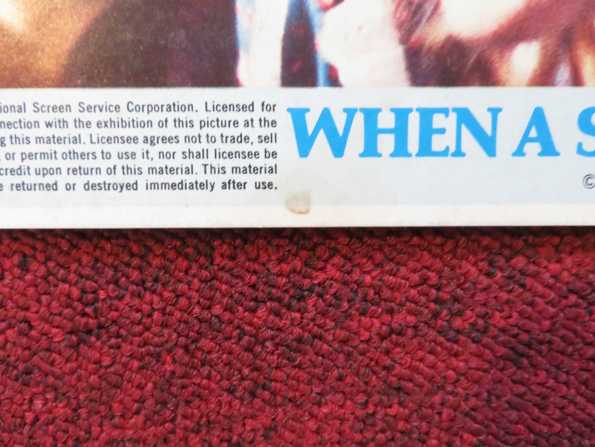 WHEN A STRANGER CALLS - 7 LOBBY CARD CAROL KANE RUTANYA ALDA 1979 Rendezvous Cinema Movie posters