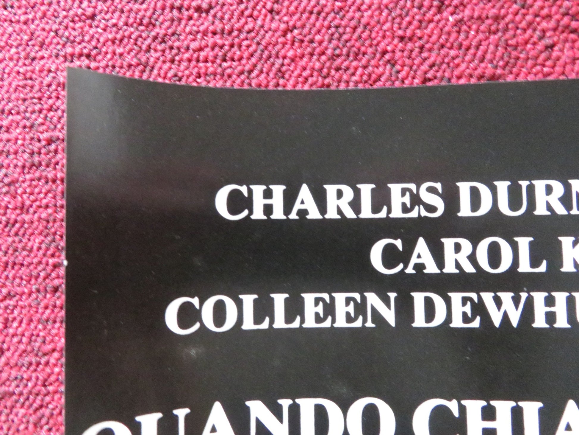 WHEN A STRANGER CALLS - C ITALIAN FOTOBUSTA POSTER CAROL KANE RUTANYA ALDA 1979 Rendezvous Cinema Movie posters