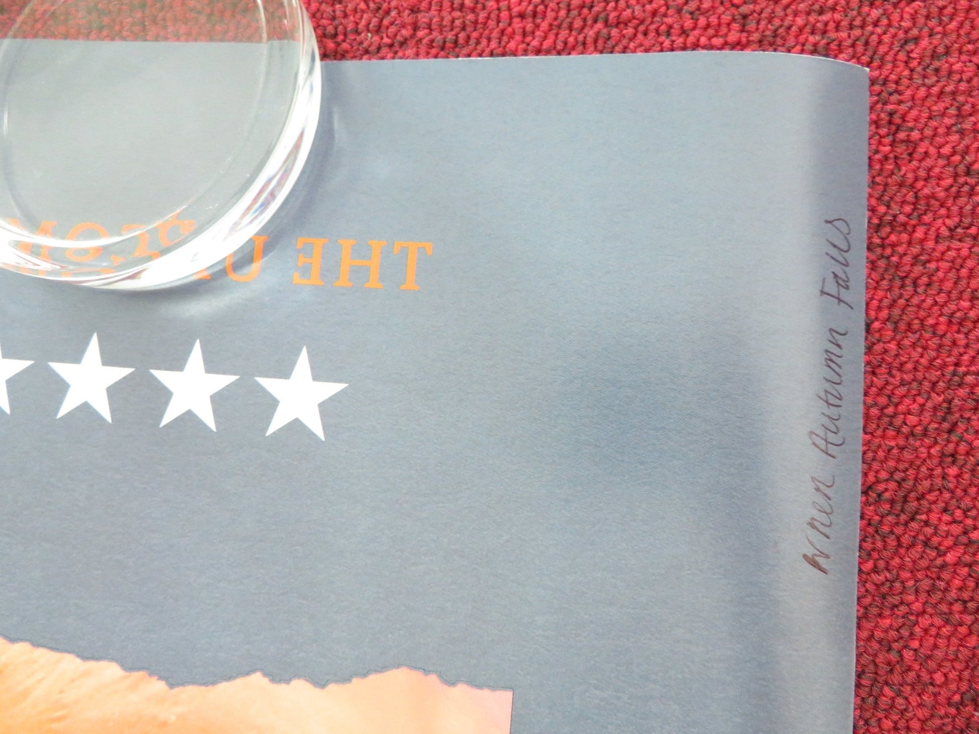 WHEN AUTUMN FALLS UK QUAD ROLLED POSTER HELEN VINCENT PIERRE LOTTIN 2024 Movie posters