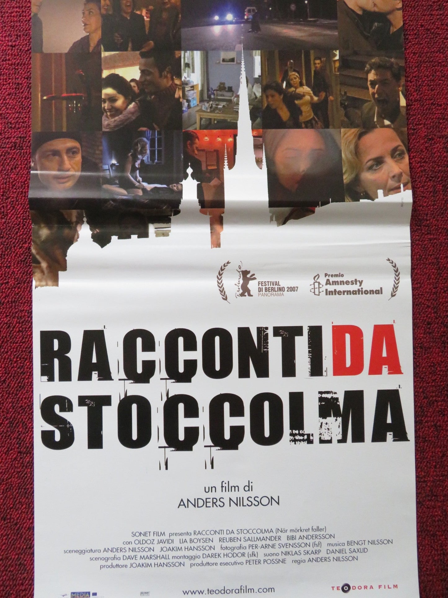 WHEN DARKNESS FALLS ITALIAN LOCANDINA POSTER ANDERS NILSSON OLDOZ JAVIDI 2006 Rendezvous Cinema Movie posters