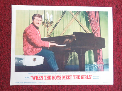 WHEN THE BOYS MEET THE GIRLS US LOBBY CARD FULL SET CONNIE FRANCIS 1965 Movie posters