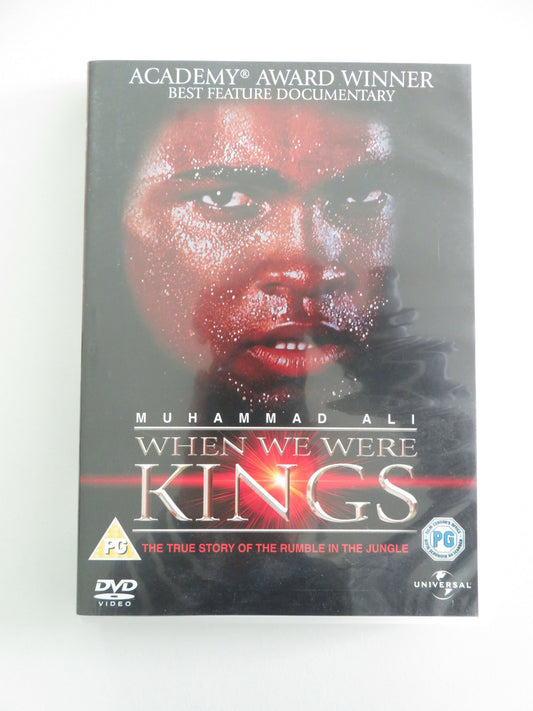 When We Were Kings (DVD) Muhammad Ali George Foreman 1996 Region 2 Movie posters