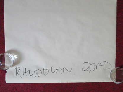 WHEREVER YOU ARE VHS VIDEO POSTER ROLLED JULIAN SANDS RENEE SOUTENDIJK 1988 Rendezvous Cinema Movie posters