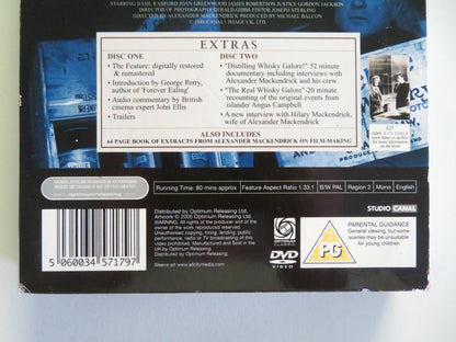 Whisky Galore 2 Disc Special Edition (DVD BoxSet) Ealing Studios 1949 Region 2 Movie posters