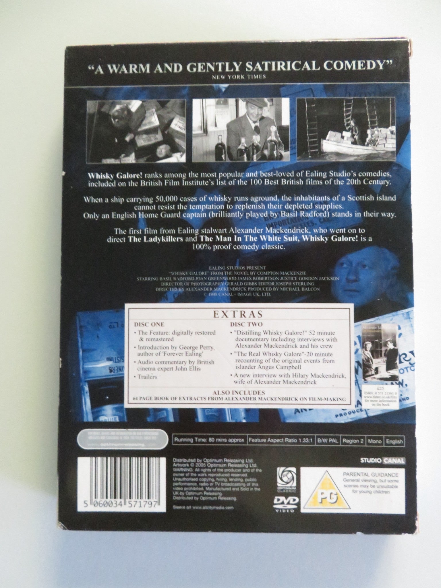 Whisky Galore 2 Disc Special Edition (DVD BoxSet) Ealing Studios 1949 Region 2 Movie posters