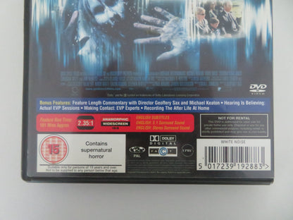 White Noise (DVD) Michael Keaton Deborah Kara Unger 2005 Region 2 Movie posters