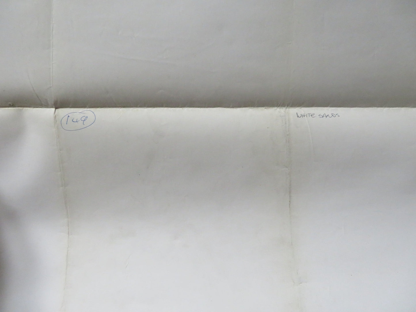 WHITE SANDS UK QUAD ROLLED POSTER WILLEM DAFOE MICKEY ROURKE 1992 Rendezvous Cinema Movie posters