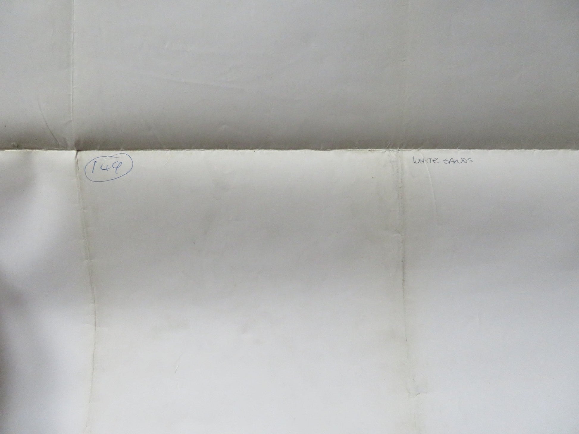 WHITE SANDS UK QUAD ROLLED POSTER WILLEM DAFOE MICKEY ROURKE 1992 Rendezvous Cinema Movie posters