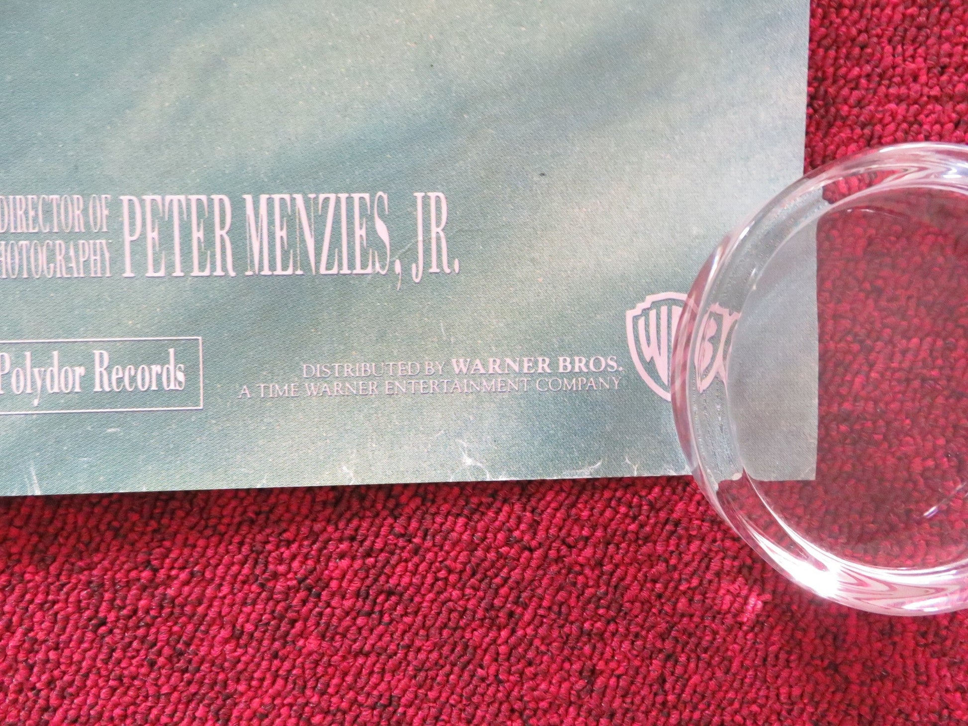 WHITE SANDS UK QUAD ROLLED POSTER WILLEM DAFOE MICKEY ROURKE 1992 Rendezvous Cinema Movie posters