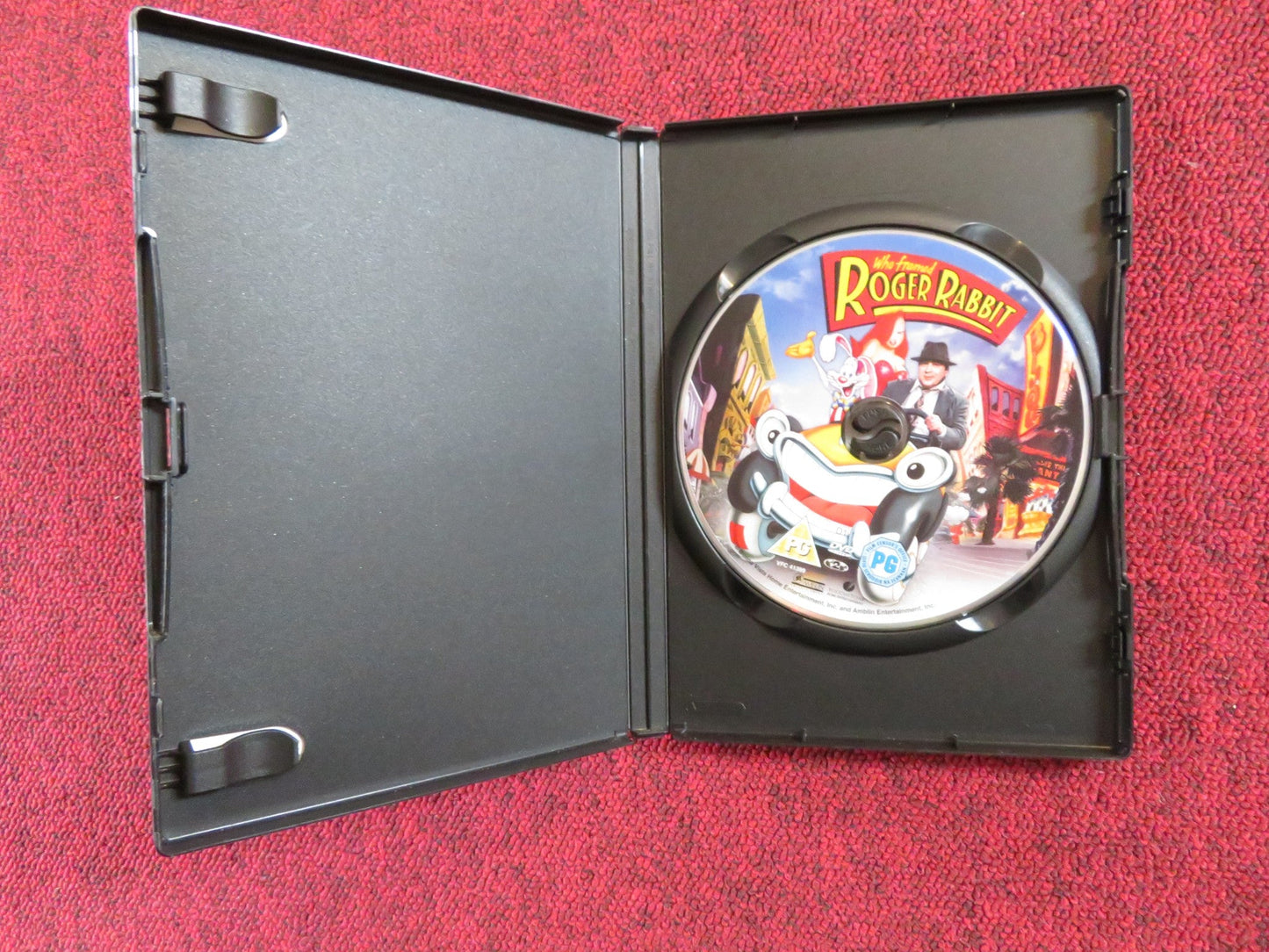 WHO FRAMED ROGER RABBIT (DVD) BOB HOSKINS CHRISTOPHER LLOYD 1988 REGION 2 Rendezvous Cinema Movie posters