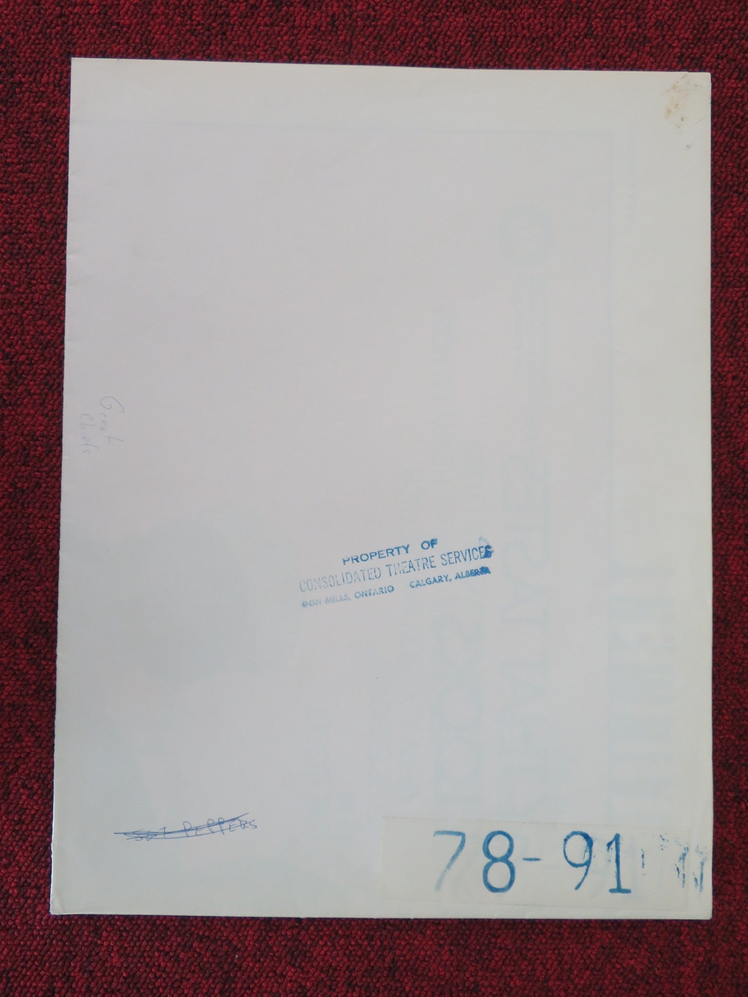 WHO IS KILLING THE GREAT CHEFS OF EUROPE? FOLDED US ONE SHEET POSTER SEGAL 1978 Movie posters