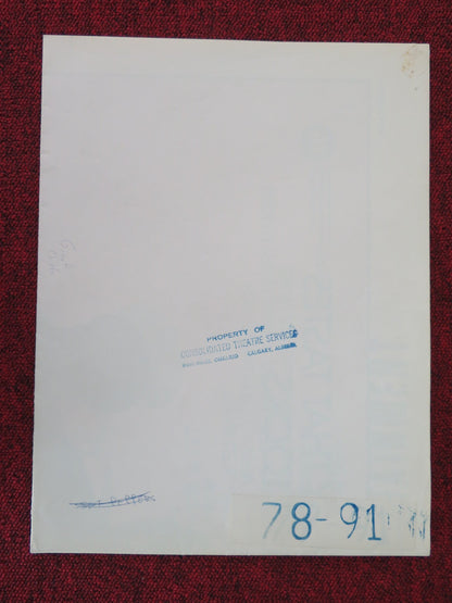 WHO IS KILLING THE GREAT CHEFS OF EUROPE? FOLDED US ONE SHEET POSTER SEGAL 1978 Movie posters