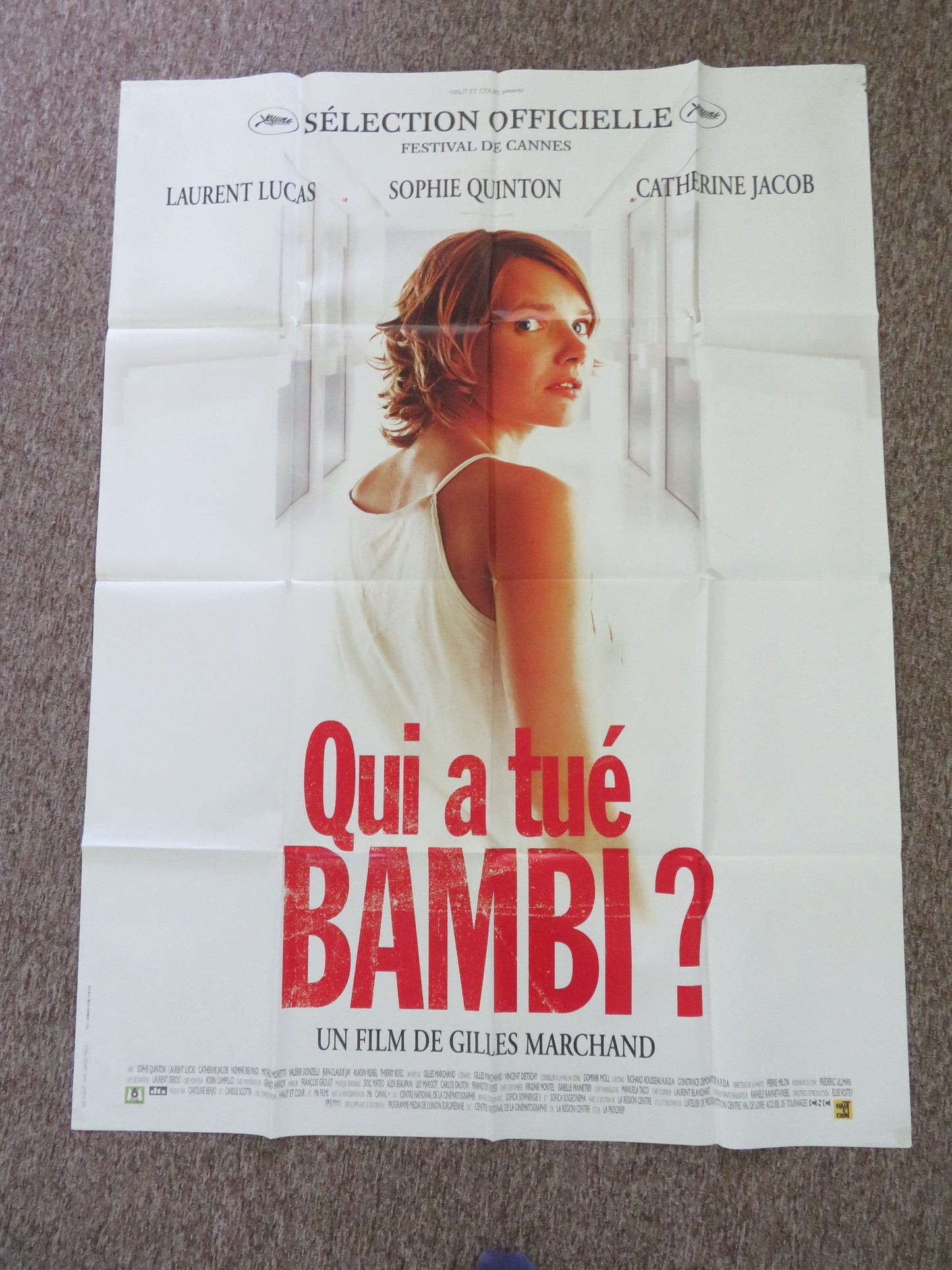 Who Killed Bambi? French Grande Poster Sophie Quinton Laurent Lucas 2003 Movie posters