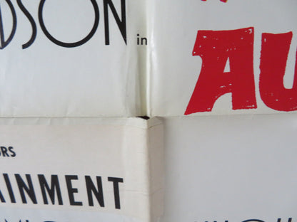 WHO SLEW AUNTIE ROO? FOLDED US ONE SHEET POSTER SHELLEY WINTERS MARK LESTER 1971 Rendezvous Cinema Movie posters