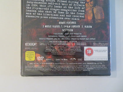 WHO THE HELL IS PETE DOHERTY? (DVD) PETE DOHERTY BABYSHAMBLES 2005 REGION 0 Movie posters
