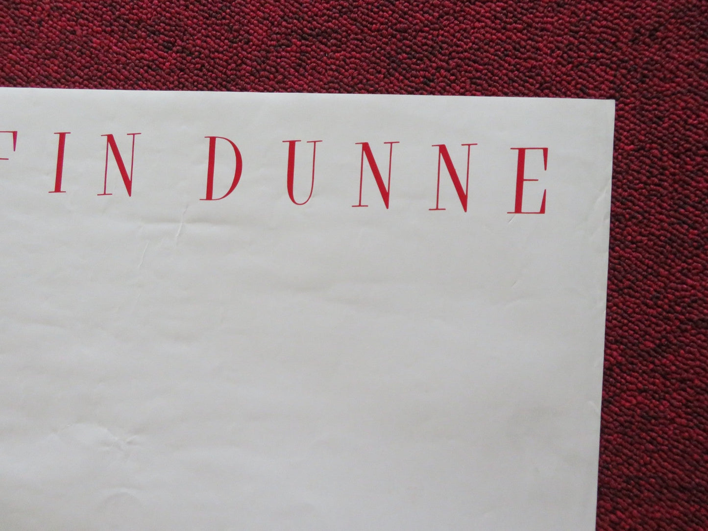 WHO'S THAT GIRL FOLDED US ONE SHEET POSTER MADONNA GRIFFIN DUNNE J. MILLS 1987 Rendezvous Cinema Movie posters