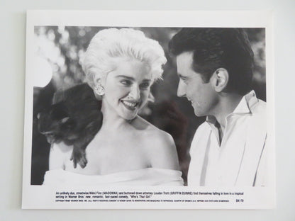 WHO'S THAT GIRL MOVIE STILL PHOTO LOT OF 7 MADONNA GRIFFIN DUNNE 1987 Movie posters