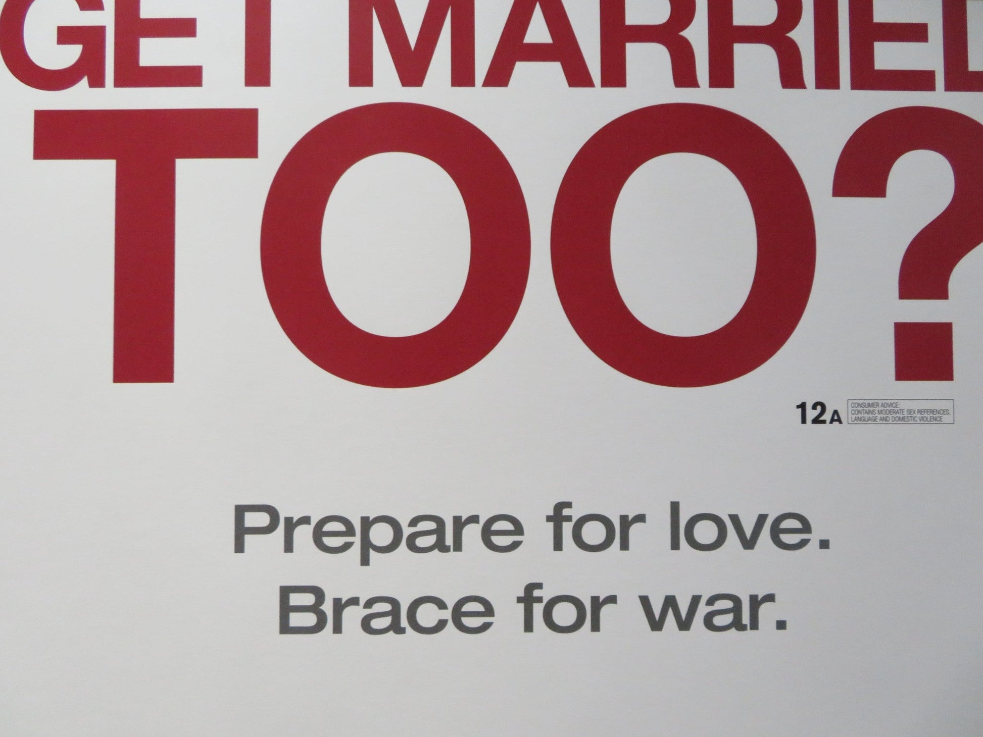 WHY DID I GET MARRIED TOO? UK QUAD ROLLED POSTER JANET JACKSON TYLER PERRY 2010 Rendezvous Cinema Movie posters