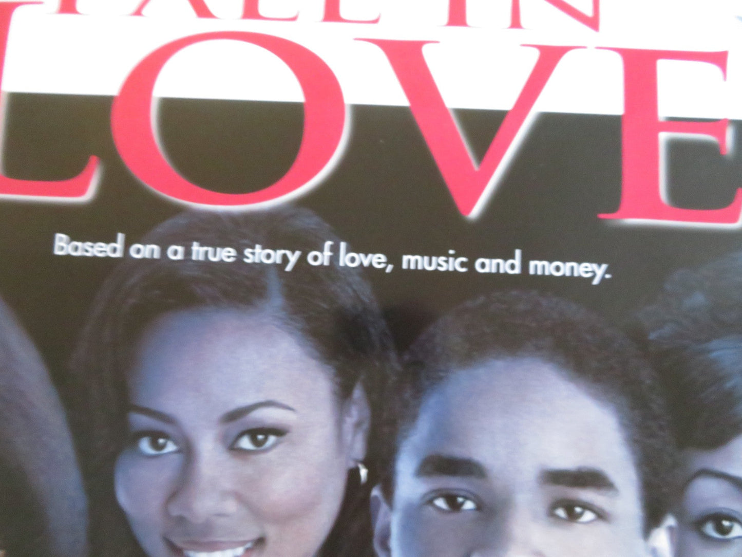 WHY DO FOOLS FALL IN LOVE US ONE SHEET ROLLED POSTER HALLE BERRY 1998 Rendezvous Cinema Movie posters