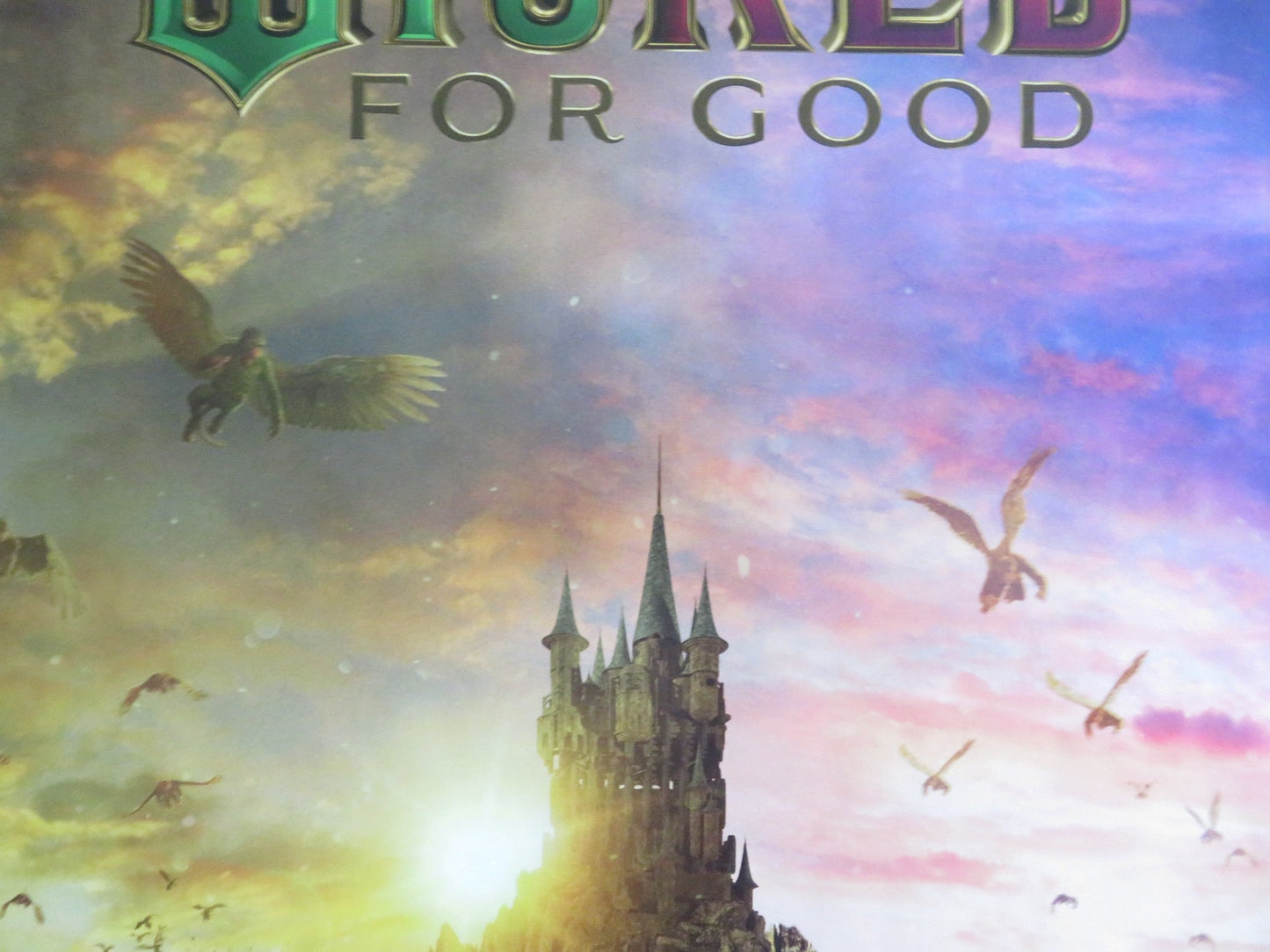 Wicked: For Good - A UK Quad Rolled Poster Cynthia Erivo Ariana Grande 2025 Movie posters