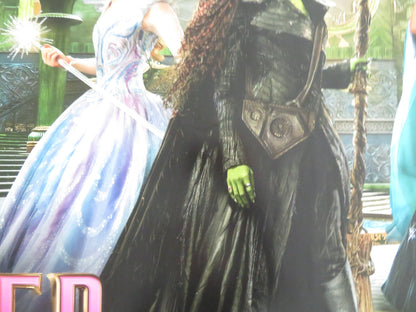 Wicked: For Good - B UK Quad Rolled Poster Cynthia Erivo Ariana Grande 2025 Movie posters