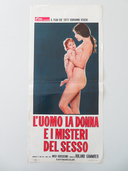WIE SAG ICH'S MEINEM KINDE ITALIAN LOCANDINA POSTER BONER ANKE SYRING 1971 Movie posters
