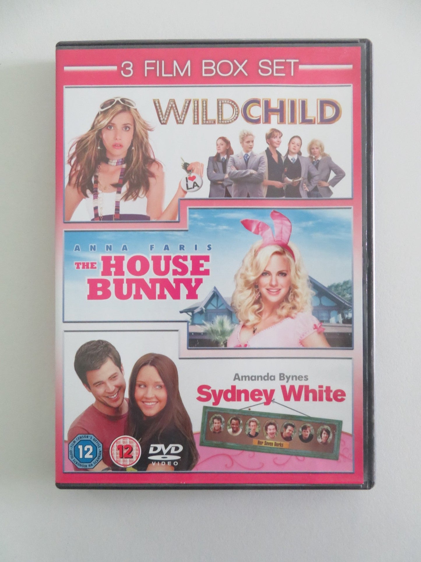 Wild Child / The House Bunny / Sydney White - 3 film box set (DVD) Region 2 Movie posters