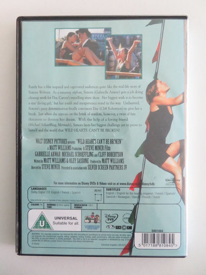 WILD HEARTS CAN'T BE BROKEN (DVD) DISNEY GABRIELLE ANWAR 1991 REGION 2 Movie posters
