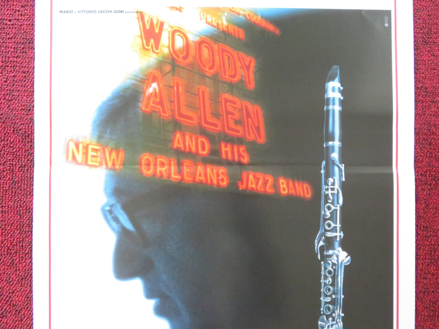 WILD MAN BLUES ITALIAN LOCANDINA POSTER WOODY ALLEN SOON - YI PREVIN 1998 Rendezvous Cinema Movie posters