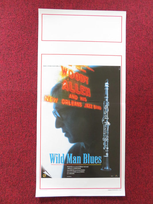 WILD MAN BLUES ITALIAN LOCANDINA POSTER WOODY ALLEN SOON - YI PREVIN 1998 Rendezvous Cinema Movie posters