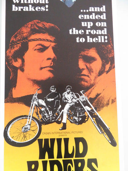 Wild Riders US Insert Poster Alex Rocco Elizabeth Knowles 1971 Movie posters