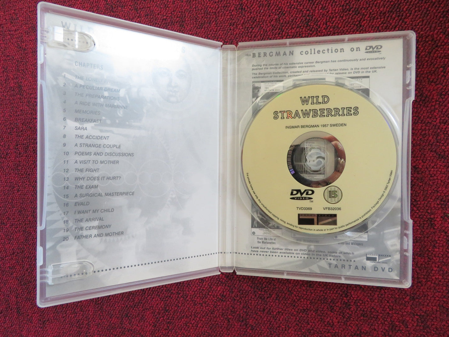 WILD STRAWBERRIES - THE BERGMAN COLLECTION (DVD) VICTOR SJOSTRO 1957 REGION 0 Rendezvous Cinema Movie posters