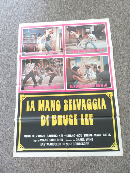 Wild Whirlwind Italian 2 Foglio Poster Vilma Santos Fei Meng 1974 Movie posters