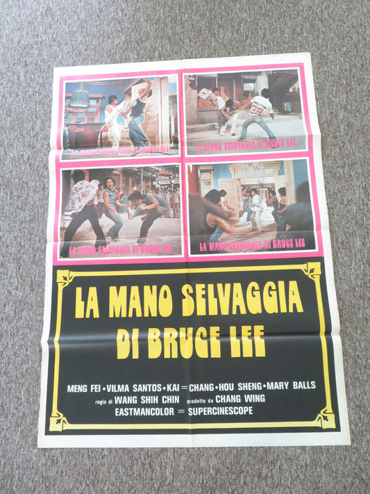 Wild Whirlwind Italian 2 Foglio Poster Vilma Santos Fei Meng 1974 Movie posters