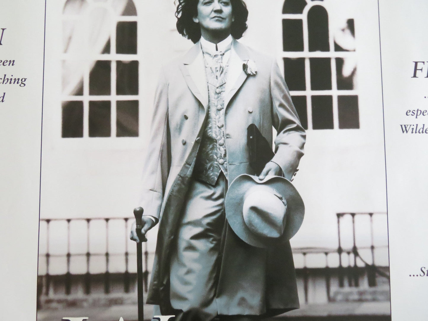 WILDE UK QUAD ROLLED POSTER STEPHEN FRY JUDE LAW 1997 Movie posters