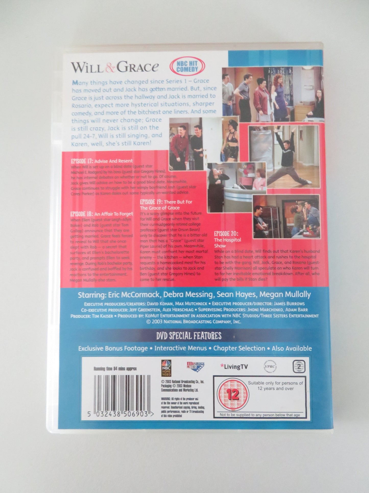 Will & Grace - Series 2 Episodes 17-20 (DVD) Debra Messing 1999 Region 2 Movie posters