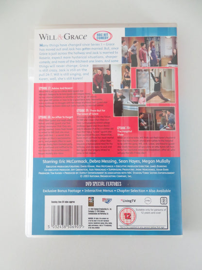 Will & Grace - Series 2 Episodes 17-20 (DVD) Debra Messing 1999 Region 2 Movie posters