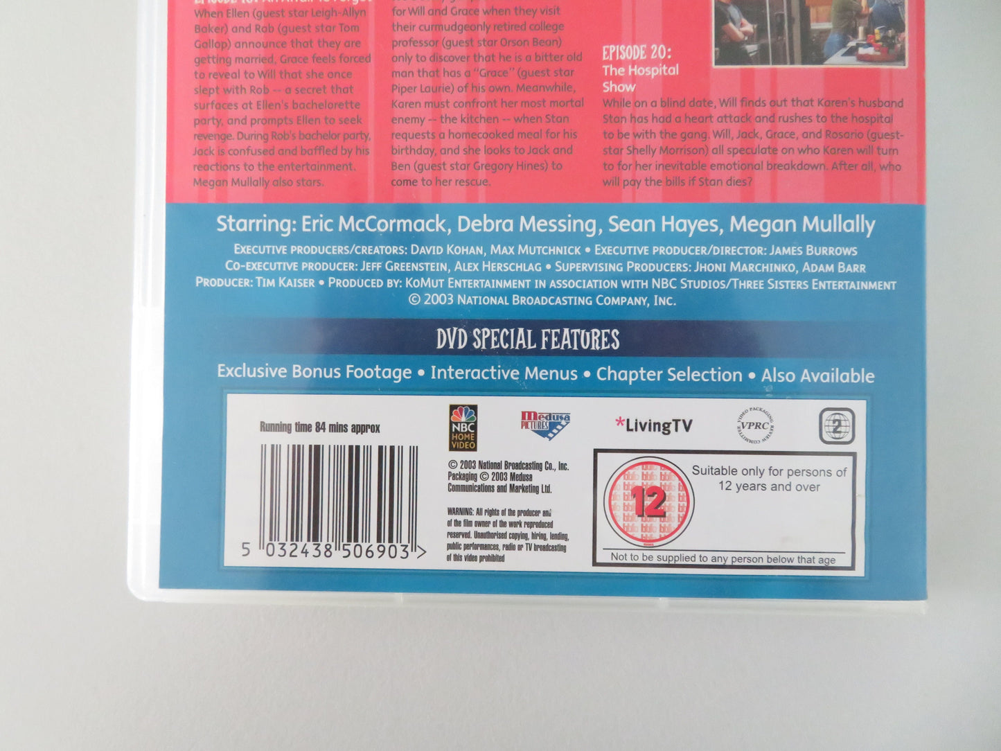 Will & Grace - Series 2 Episodes 17-20 (DVD) Debra Messing 1999 Region 2 Movie posters