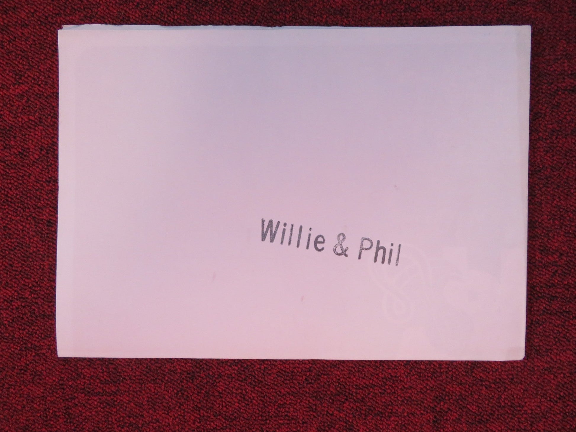 WILLIE & PHIL GERMAN A1 POSTER FOLDED MICHAEL ONTKEAN MARGOT KIDDER 1980 Rendezvous Cinema Movie posters
