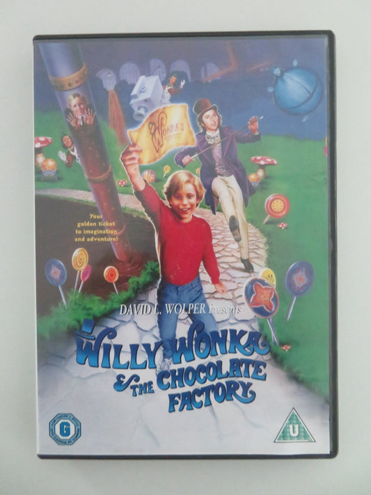WILLY WONKA AND THE CHOCOLATE FACTORY (DVD) WILDER KINNEAR 1971 REGION 2 Movie posters