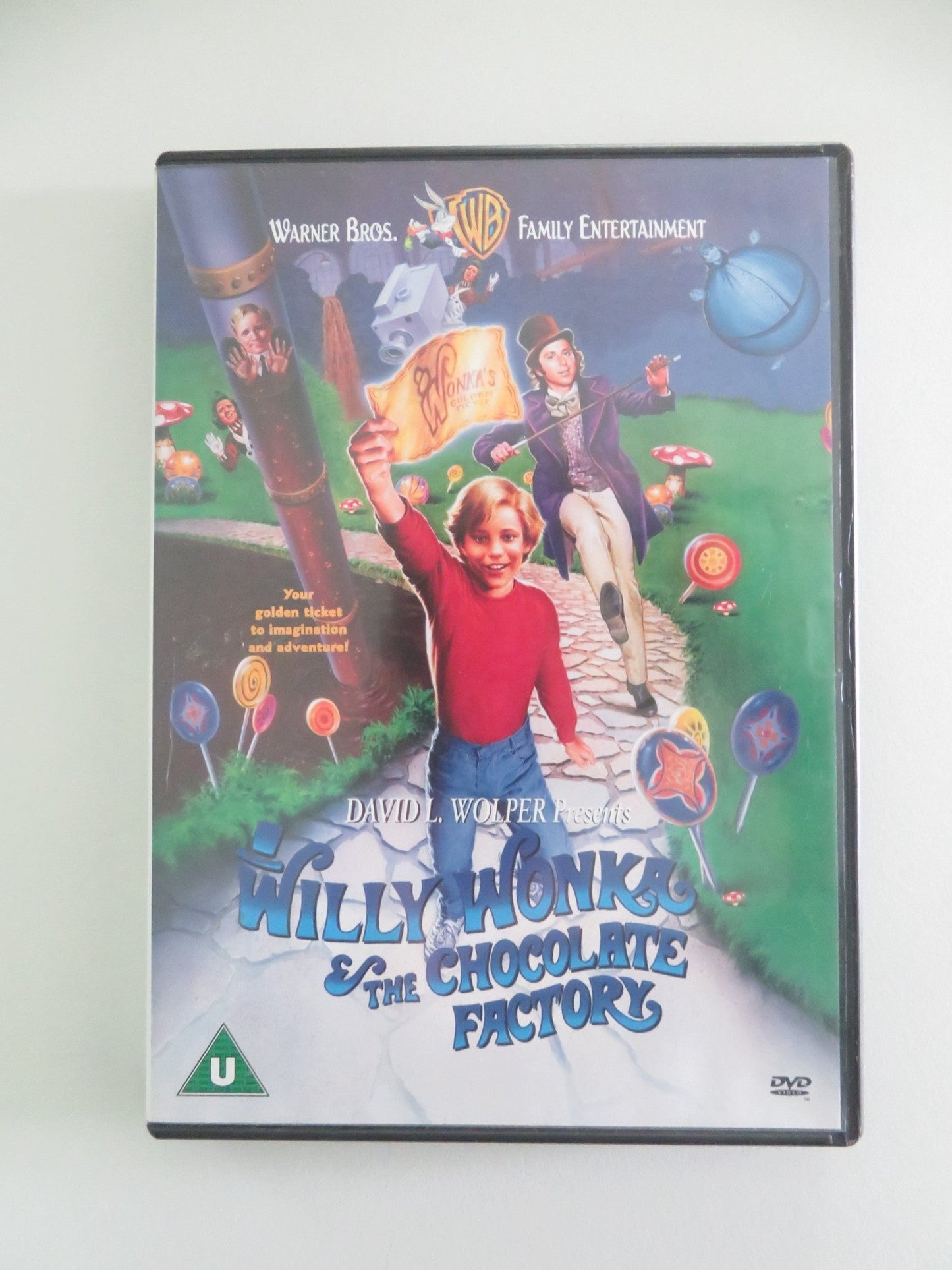Willy Wonka & the Chocolate Factory (DVD) Gene Wilder Roy Kinnear 1971 Region 2 Movie posters