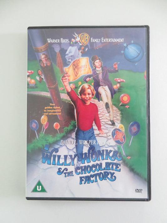 Willy Wonka & the Chocolate Factory (DVD) Gene Wilder Roy Kinnear 1971 Region 2 Movie posters