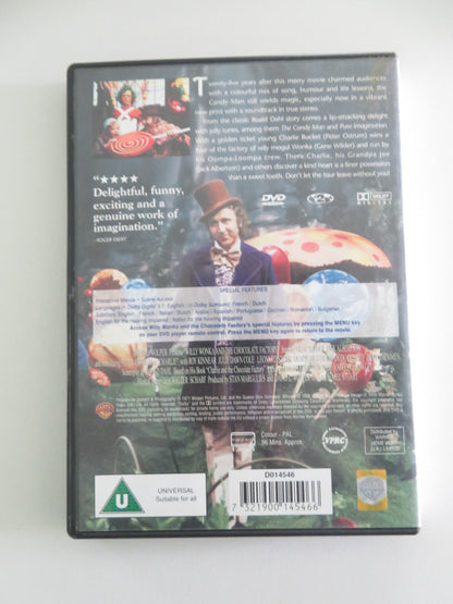 Willy Wonka & the Chocolate Factory (DVD) Gene Wilder Roy Kinnear 1971 Region 2 Movie posters