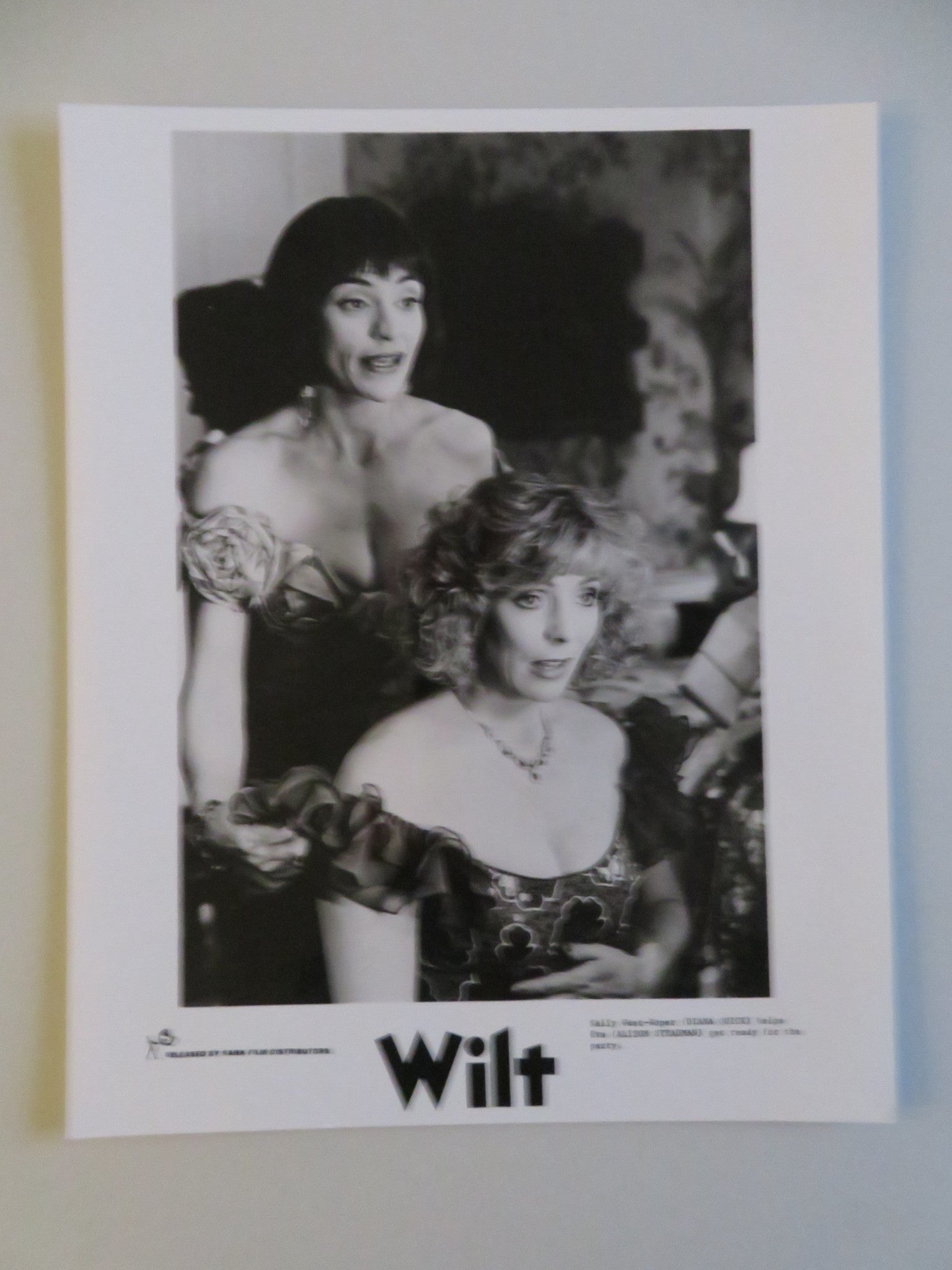 WILT MOVIE STILL PHOTO LOT OF 4 MEL SMITH GRIFF RHYS JONES ALISON STEADMAN 1989 - Rendezvous Cinema