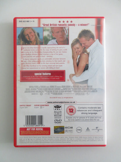 WIMBLEDON (DVD) KIRSTEN DUNST PAUL BETTANY 2004 REGION 2 Movie posters